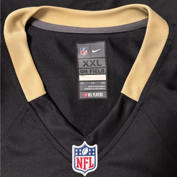 New Orleans Saints 28 Mark Ingram Jersey Nike NFL 2XL NWT - Picture 8 of 10